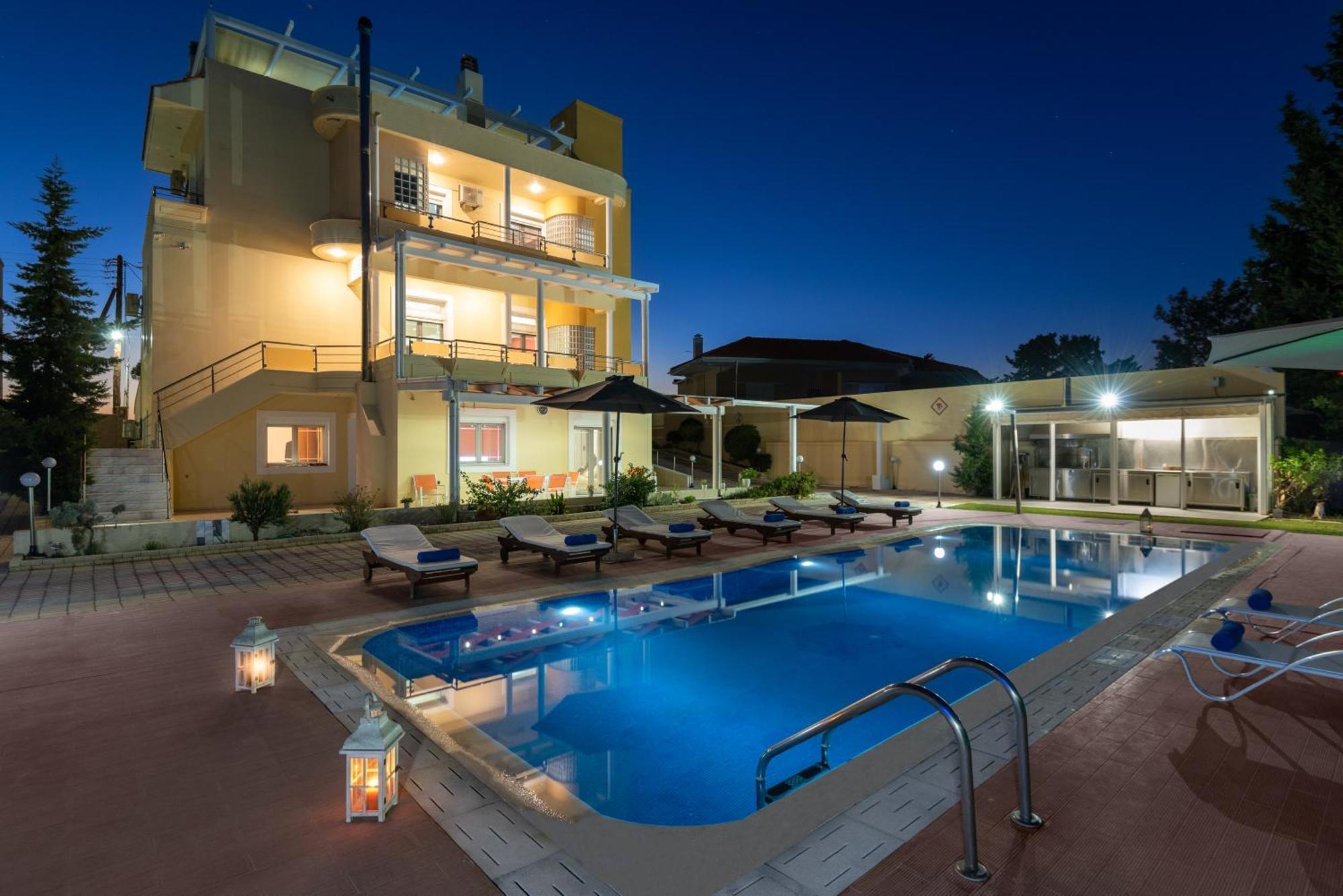 Kallithea Breeze Luxury Villa Koskinou  Exterior photo
